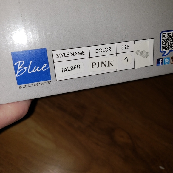 New Blue Talber by Blue Suede Shoes Wedge Sandals - Picture 7 of 7